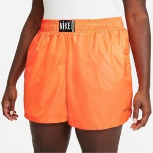 Nike Sportswear Woven Loose fit Shorts Atomic Orange Women's Size XXL Shorts